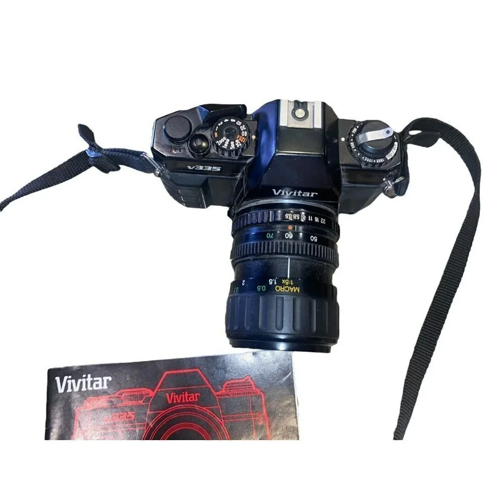 Vivitar V335 Film Camera With Zoom with manual - Picture 6 of 7